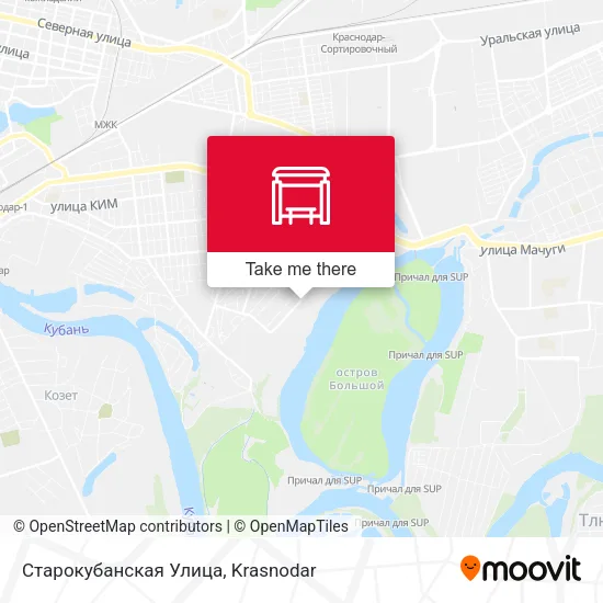 Старокубанская Улица map