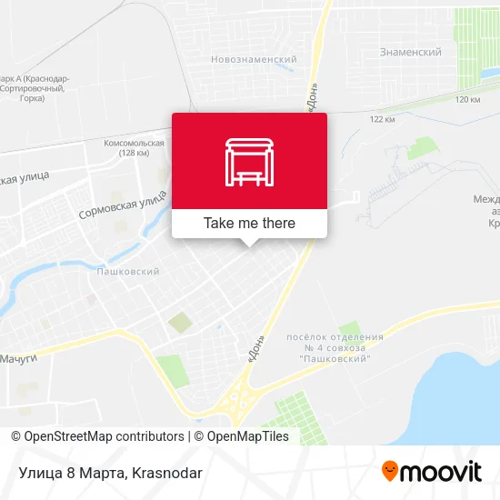 Улица 8 Марта map