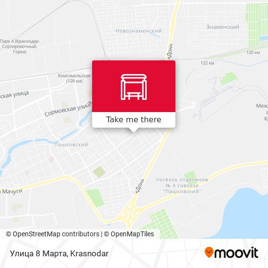 Улица 8 Марта map