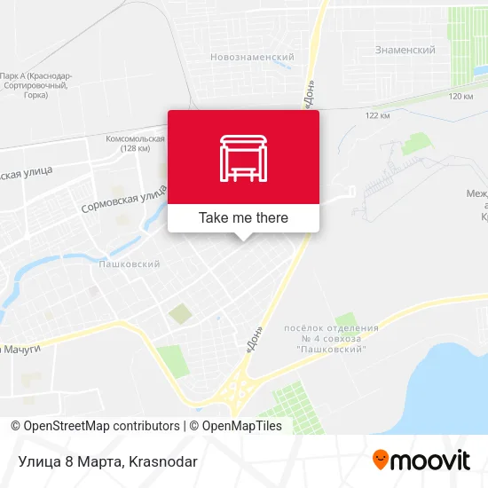 Улица 8 Марта map