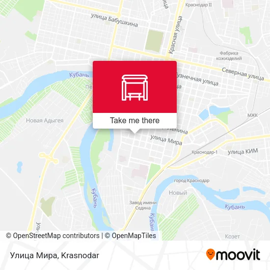 Улица Мира map