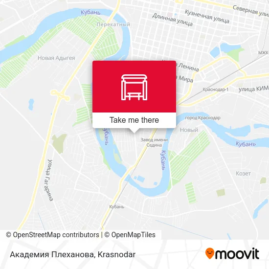 Академия Плеханова map