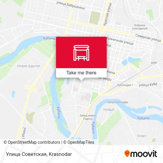 Улица Советская map