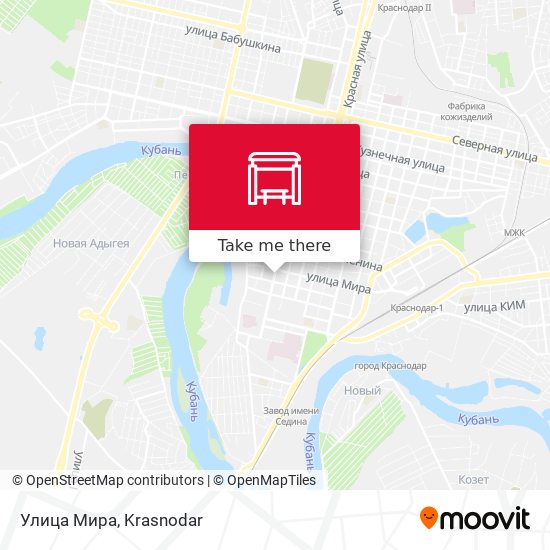 Улица Мира map