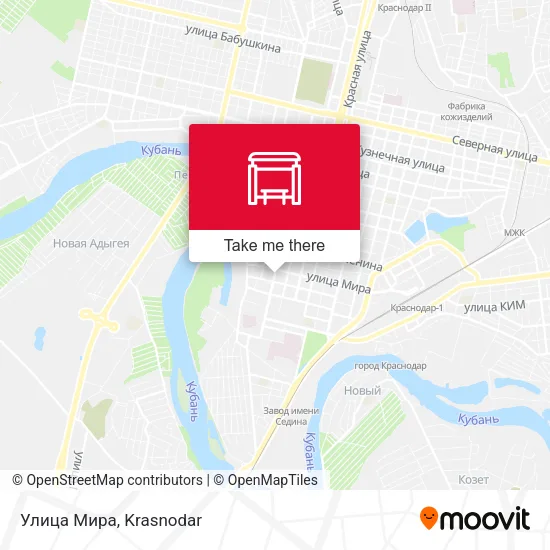Улица Мира map
