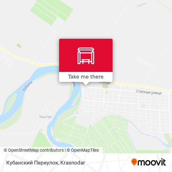 Кубанский Переулок map
