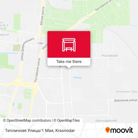 Тепличная Улица/1 Мая map