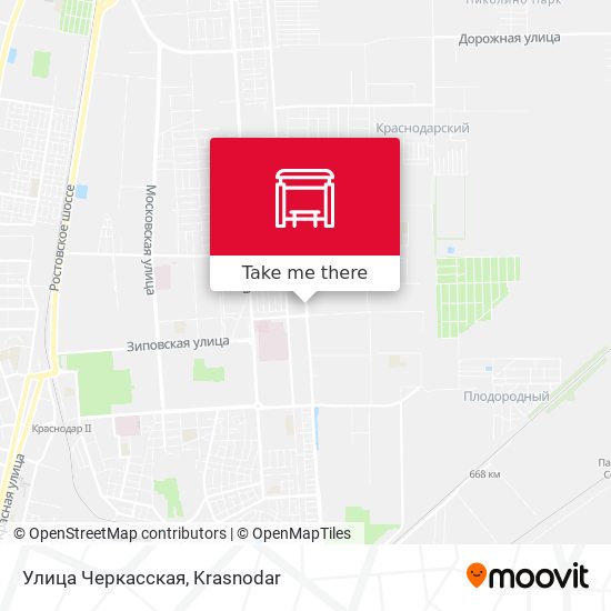 Улица Черкасская map