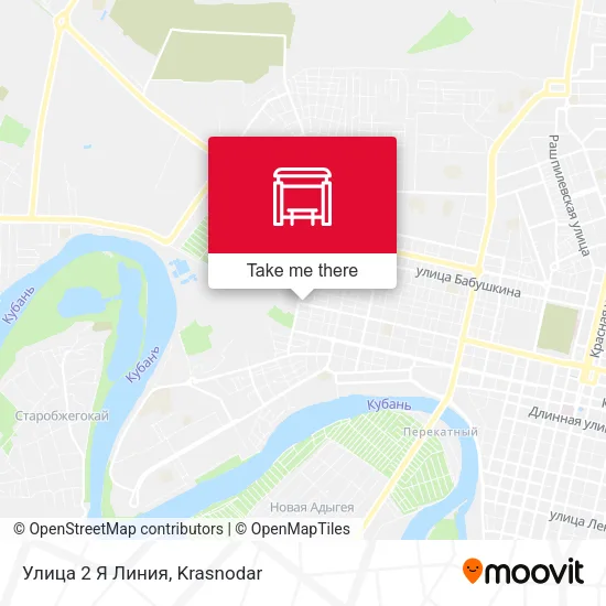 Улица 2 Я Линия map