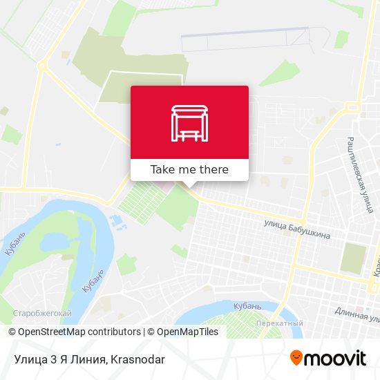 Улица 3 Я Линия map