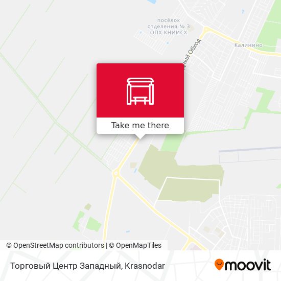 Торговый Центр Западный map