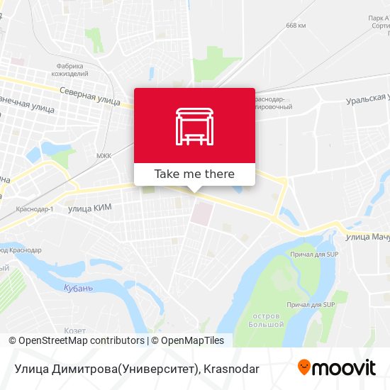 Улица Димитрова(Университет) map