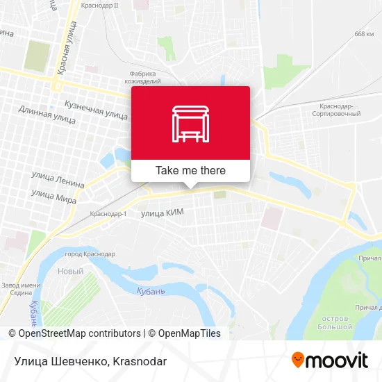 Улица Шевченко map