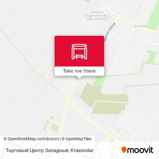 Торговый Центр Западный map