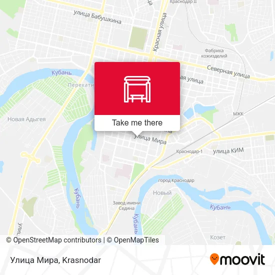 Улица Мира map