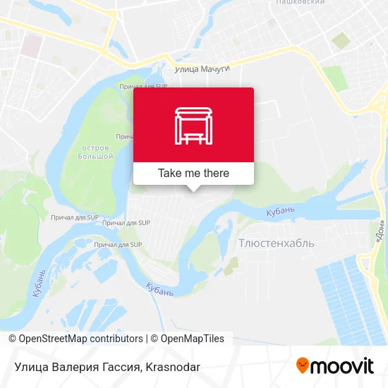 Улица Валерия Гассия map