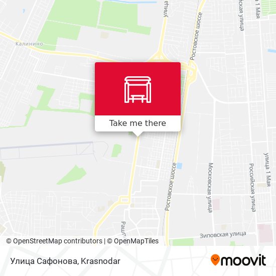 Улица Сафонова map