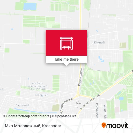 Мкр Молодежный map