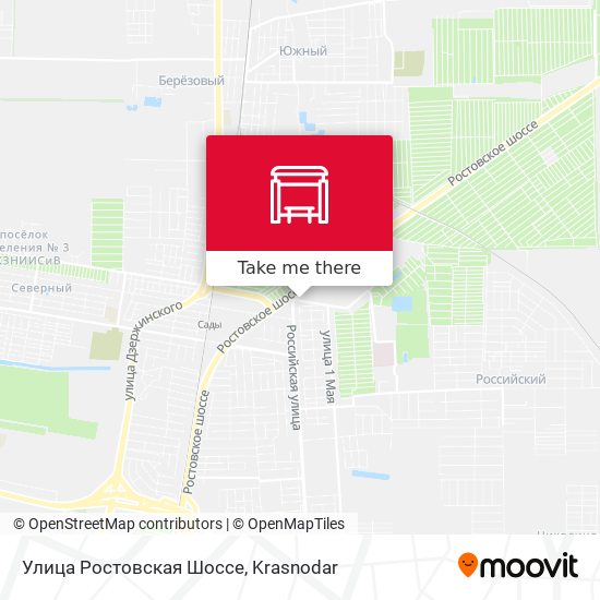 Улица Ростовская Шоссе map