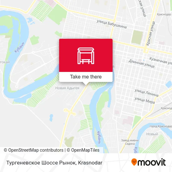 Тургеневское Шоссе Рынок map