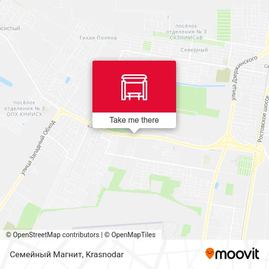 Семейный Магнит map
