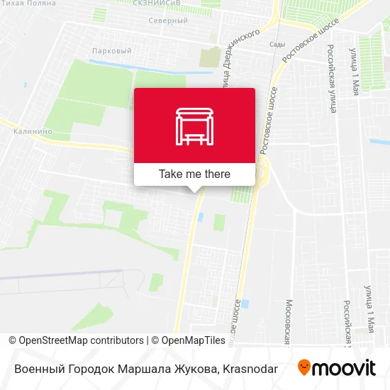 Военный Городок Маршала Жукова map