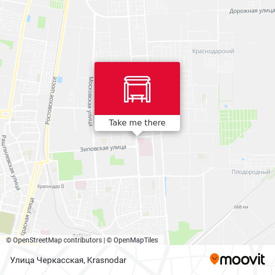 Улица Черкасская map