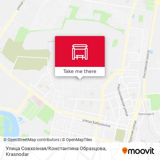 Улица Совхозная / Константина Образцова map