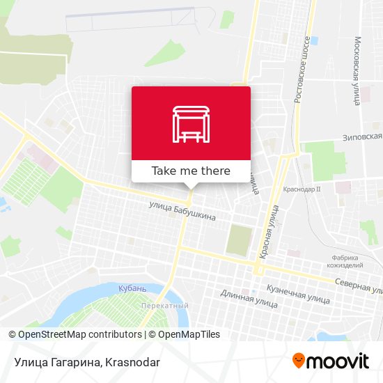 Улица Гагарина map
