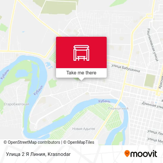 Улица 2 Я Линия map