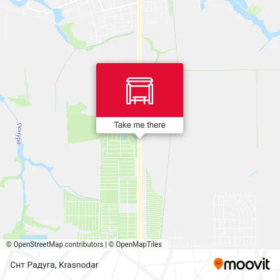 Снт Радуга map