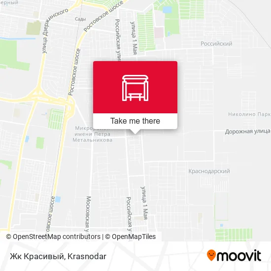 Жк Красивый map