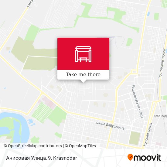 Анисовая Улица, 9 map