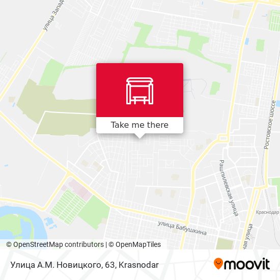 Улица А.М. Новицкого, 63 map