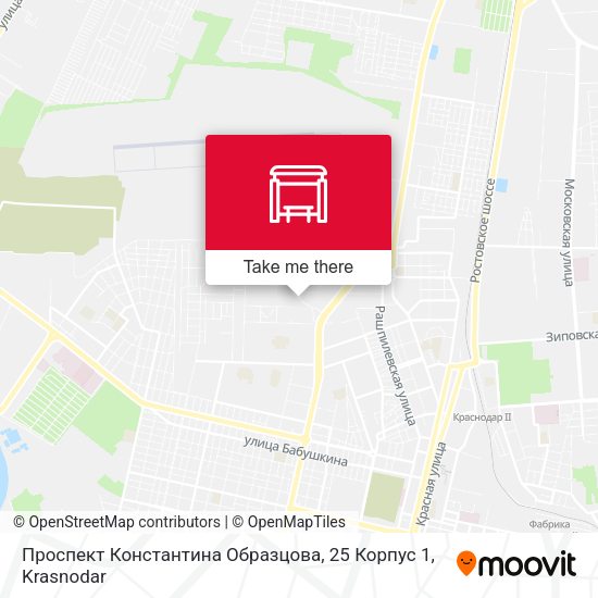 Проспект Константина Образцова, 25 Корпус 1 map
