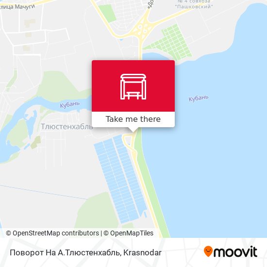 Поворот На А.Тлюстенхабль map
