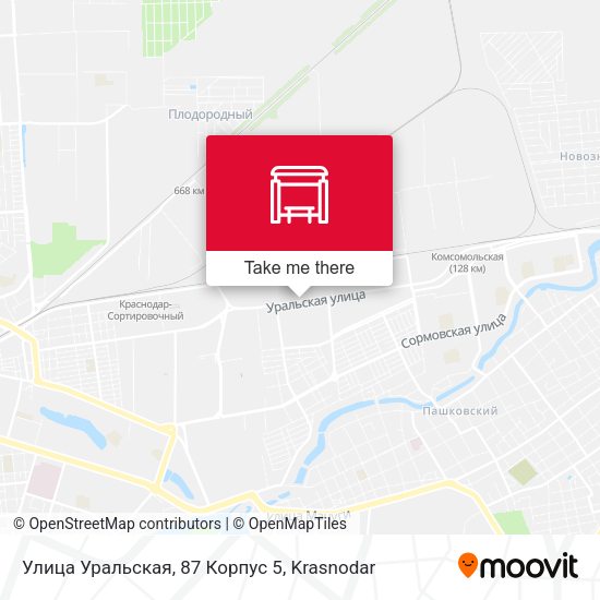 Улица Уральская, 87 Корпус 5 map