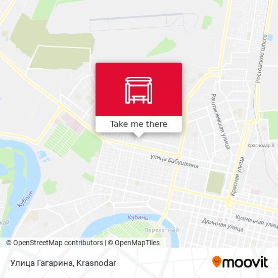 Улица Гагарина map
