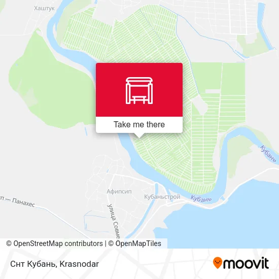 Снт Кубань map