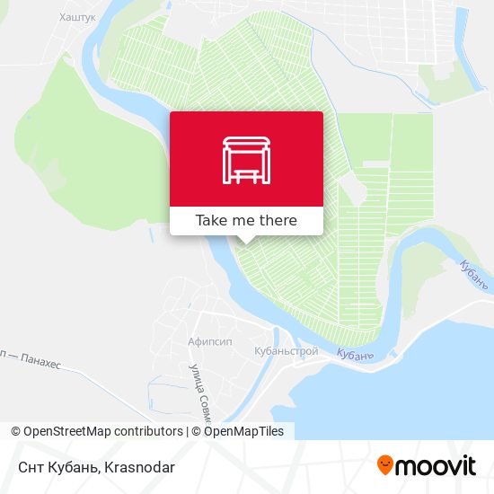 Снт Кубань map