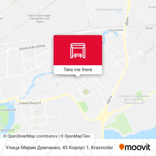 Улица Марии Демченко, 45 Корпус 1 map