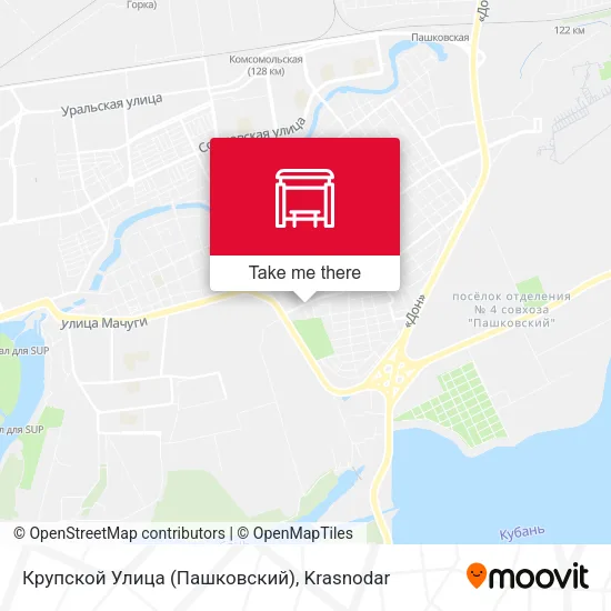 Крупской Улица (Пашковский) map