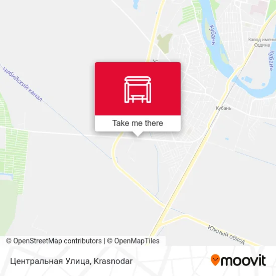 Центральная Улица map
