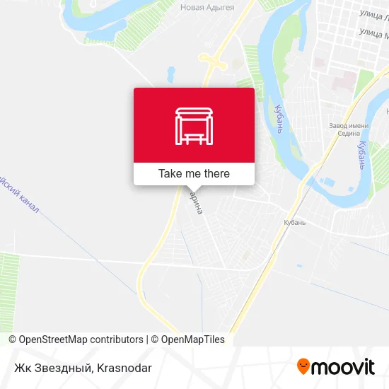 Жк Звездный map