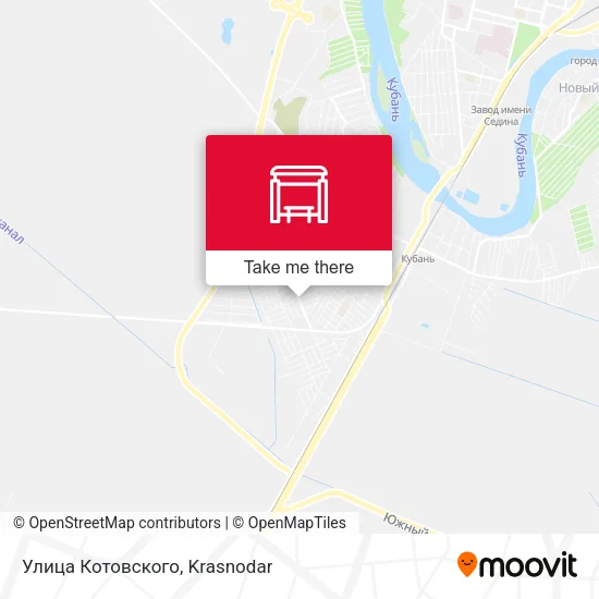 Улица Котовского map