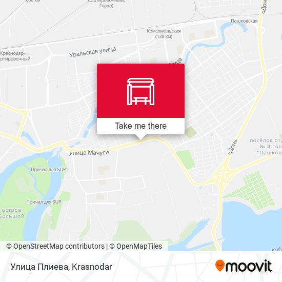 Улица Плиева map