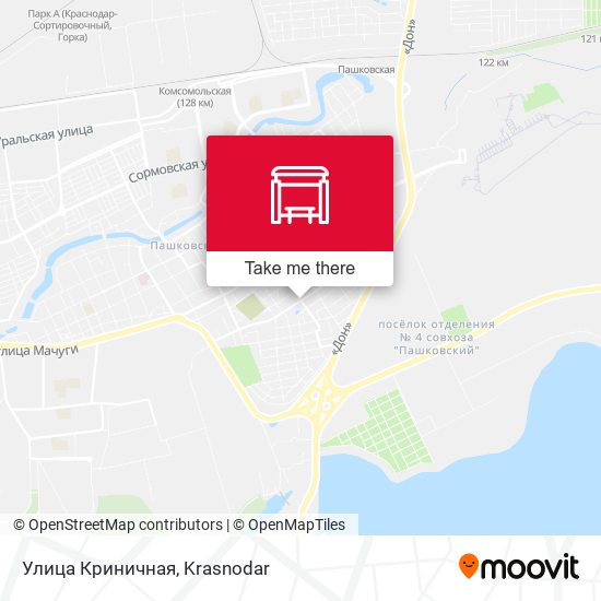 Улица Криничная map