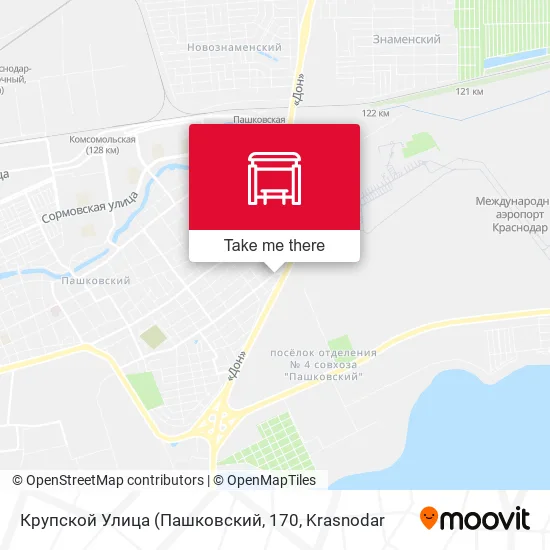 Крупской Улица map