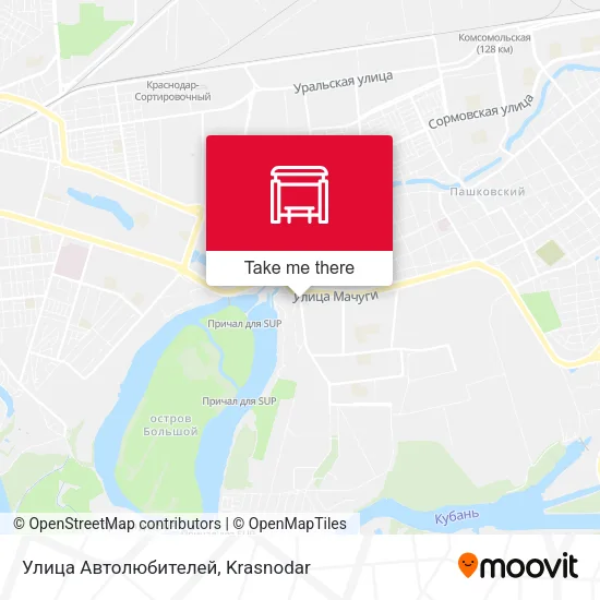 Улица Автолюбителей map