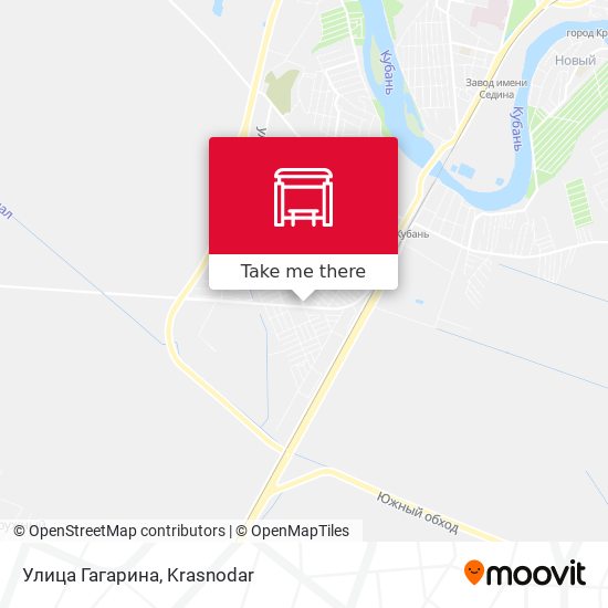 Улица Гагарина map